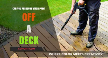 Reviving Your Deck: The Ultimate Guide to Pressure Washing Paint Off