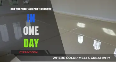 Priming and Painting Concrete: One Day, Two Steps