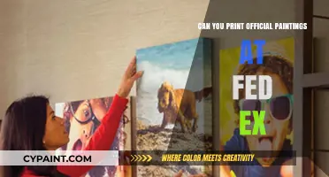 Printing Official Paintings at FedEx: A Convenient Option for Art Reproduction