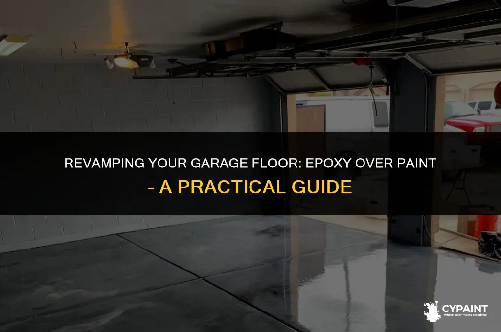 can you put a garage epoxy over paint