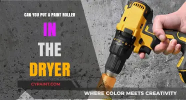 How to Dry Paint Rollers: Can You Use a Dryer?