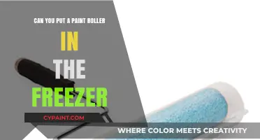 Freezing Paint Rollers: A Smart Storage Hack?