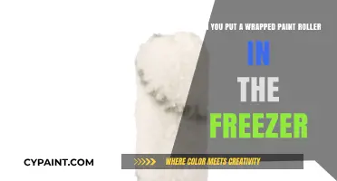 Freezing Wrapped Paint Rollers: A Smart Storage Hack or Risky Move?