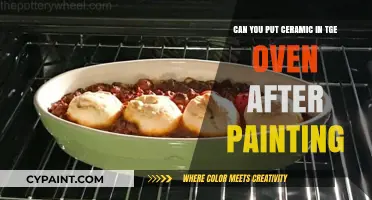 Oven-Safe Ceramics: Precautions After Painting