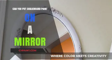 Transform Your Mirror with Chalkboard Paint: A Creative DIY Guide