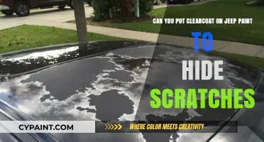 Clearcoat Over Jeep Paint: Effective Scratch Hiding Solution or Myth?