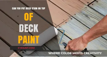 Deck Stain Over Paint: Compatibility, Process, and Best Practices