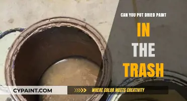 Safely Disposing of Dried Paint: A Comprehensive Guide