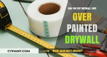 Revamping Your Walls: Drywall Tape Over Painted Drywall?