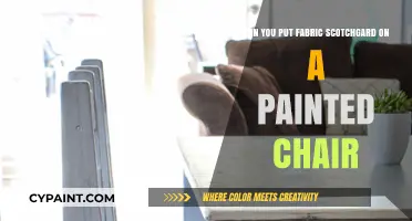 Protecting Your Painted Chair With Fabric Scotchgard