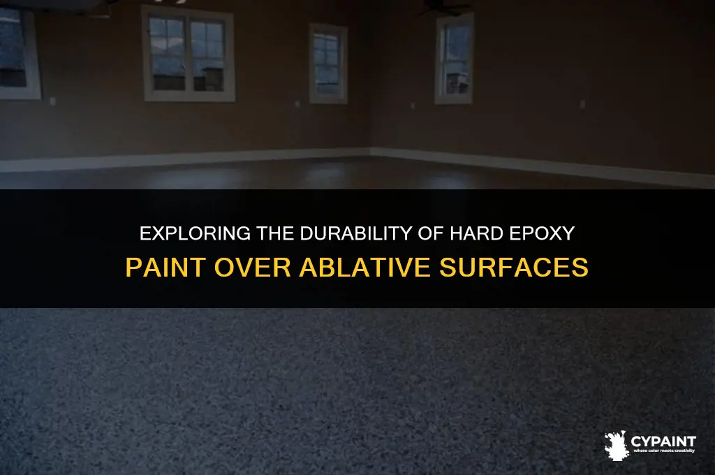 can you put hard epoxy paint over ablative