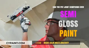 Applying Joint Compound Over Semi-Gloss Paint: A Good Idea?