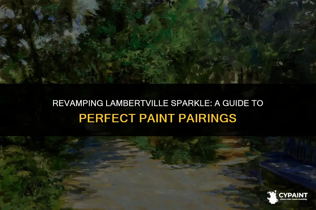can you put out paint for lambertville sparkle
