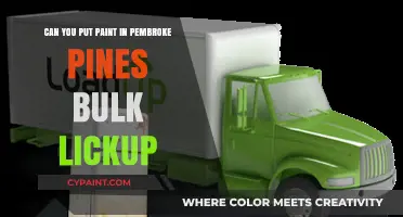 How to Dispose of Paint in Pembroke Pines