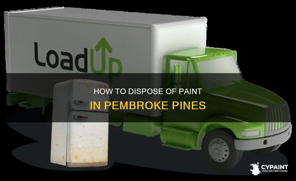 can you put paint in pembroke pines bulk lickup