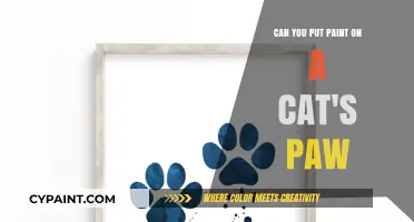 How Safe is Painting a Cat's Paw?
