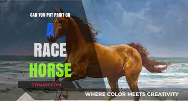 Unleashing Creativity: Painting the Gallop of a Racehorse