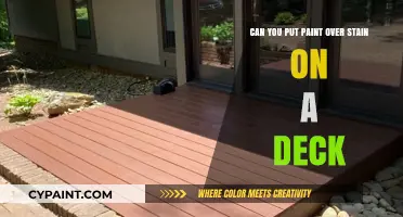 How to Paint Over a Stained Deck