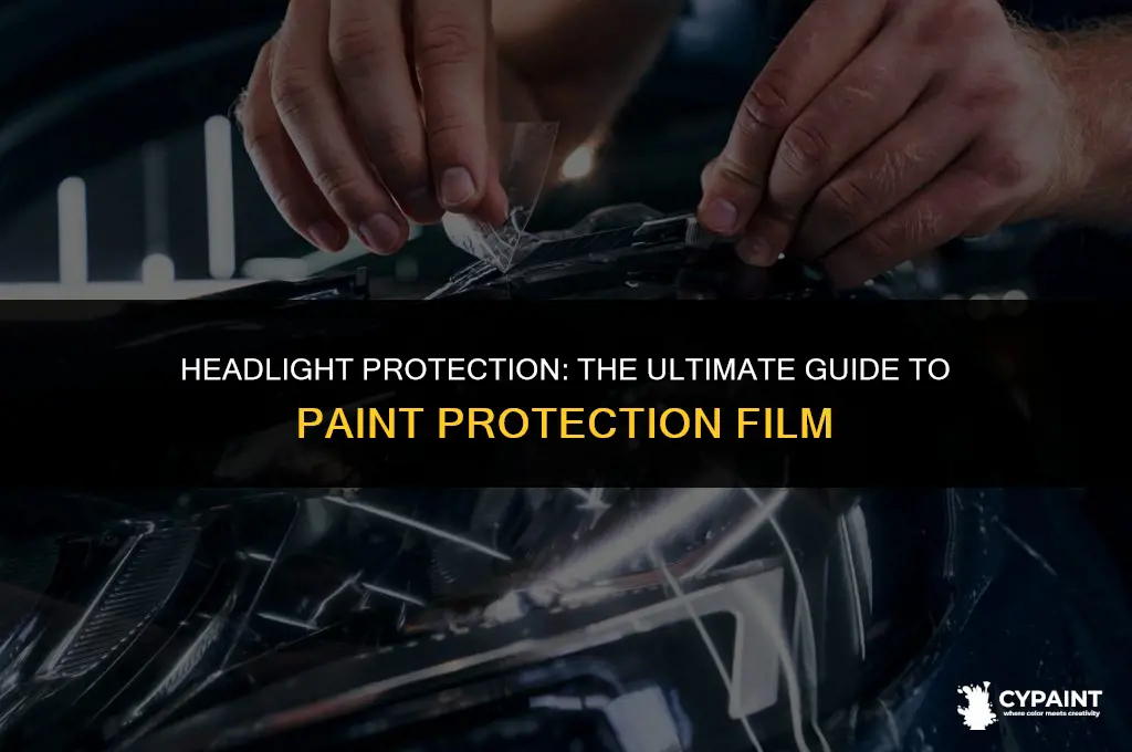 can you put paint protection film on headlights