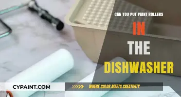 Dishwasher Dilemma: Can Paint Rollers Be Washed Alongside Dishes?