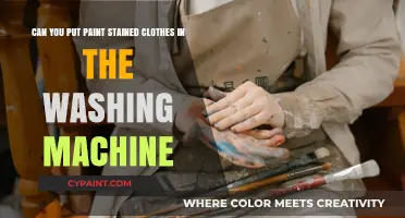 Washing Paint-Stained Clothes: Machine-Safe Tips for Removing Paint Stains