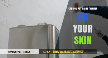 Exploring the Risks: Is Paint Thinner Safe for Skin Contact?