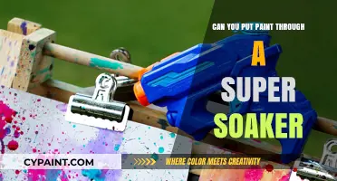 Splatter Art: Unleashing Creativity with a Super Soaker Paint Gun