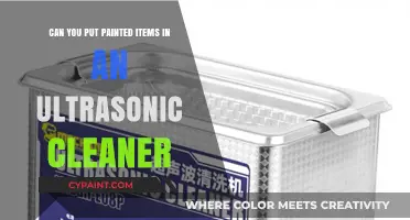 How Ultrasonic Cleaners Affect Painted Items