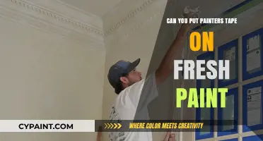 Fresh Paint and Painter's Tape: A Guide to Perfect Edges