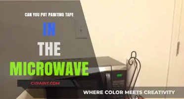 Microwave Mishaps: The Surprising Truth About Painting Tape