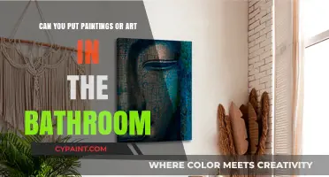 Art in the Bathroom: A Good Idea?