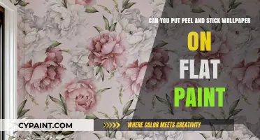 Peel and Stick Wallpaper on Flat Paint: A Smooth Application Guide