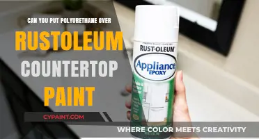 Revamping Your Countertops: Polyurethane Over Rust-Oleum Paint?