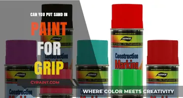 Enhancing Grip: The Sandy Solution for Your Paint Projects