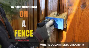 Staining Over Painted Fences: Is It Possible?