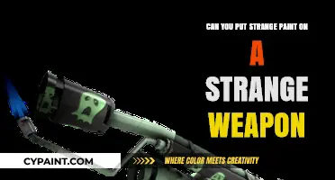 Strange Paint on a Strange Weapon: Is it Possible?