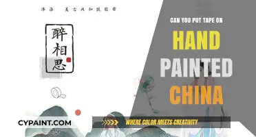 Preserving Hand-Painted China: The Tape Dilemma Explored