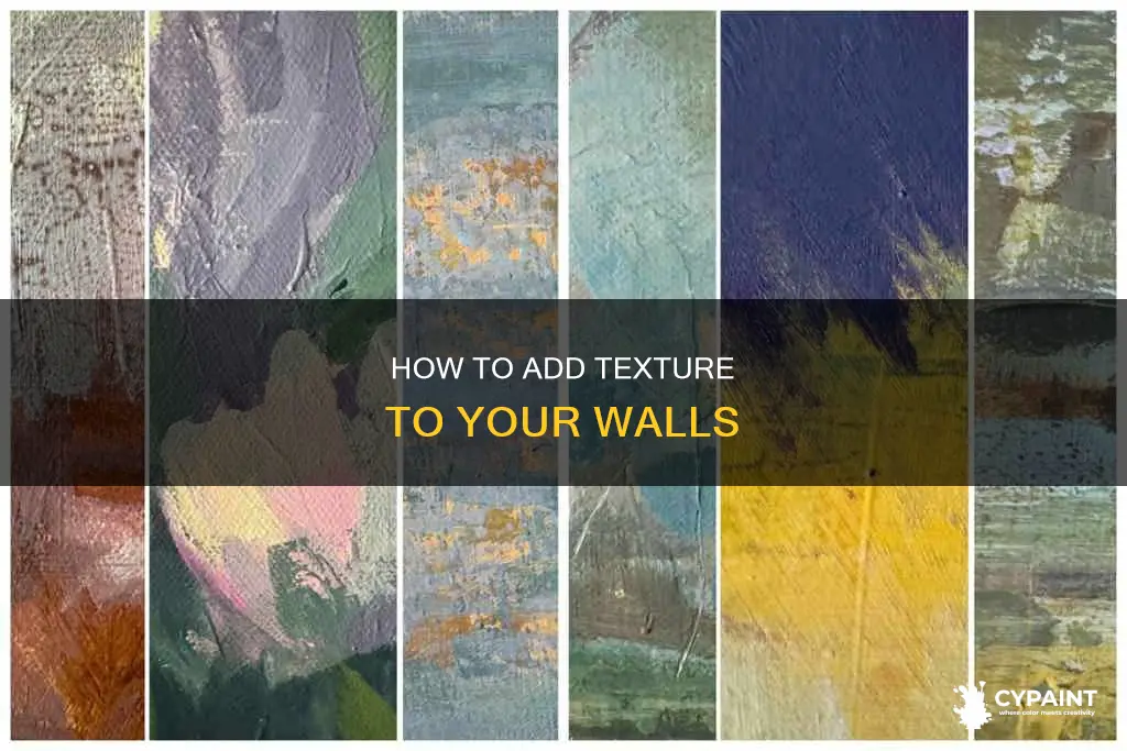 can you put texture with paint or joint compound