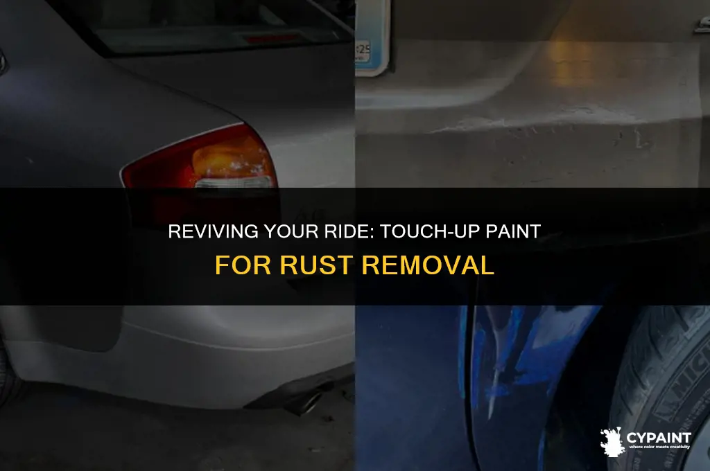 can you put touch up paint on rust