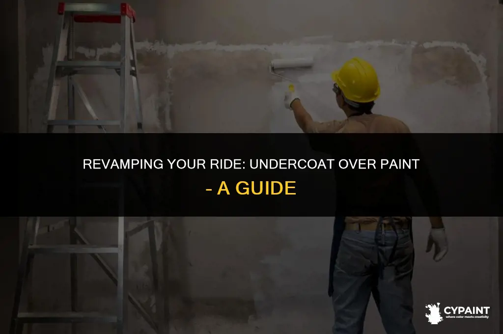 can you put undercoat on top of paint