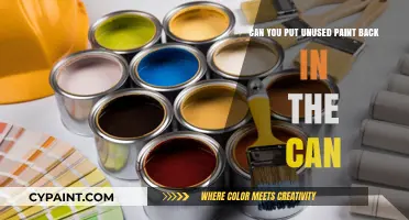 How to Store Unused Paint for Future Use