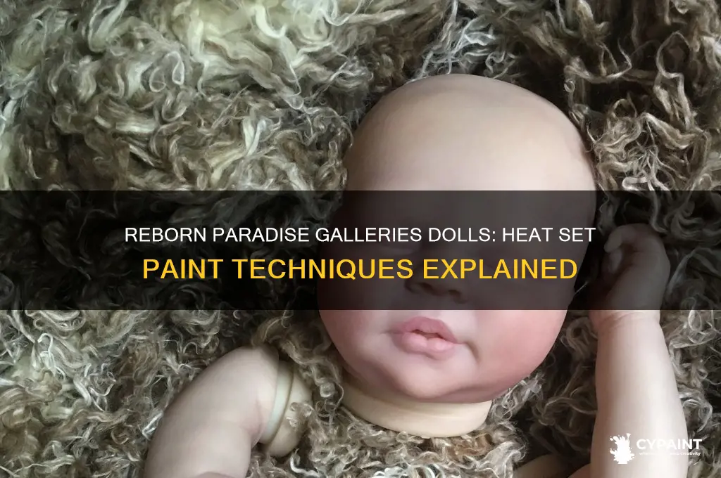can you reborn paradise galleries dolls with heat set paint