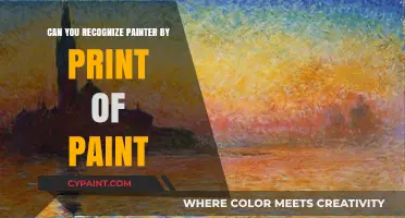 Unveiling the Artist: Recognizing Painters by Their Unique Print of Paint