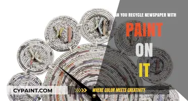 Recycling Painted Newspapers: A Comprehensive Guide