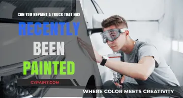 Repainting a Freshly Painted Truck: What You Need to Know