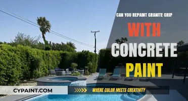 Revamping Granite Grip: A Guide to Concrete Paint Application