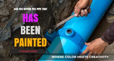 How to Repair Painted PVC Pipes?