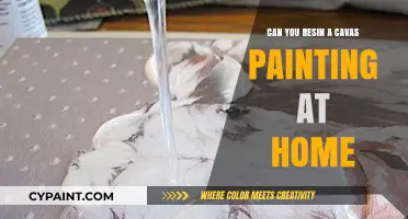 Resin Art at Home: Transforming Canvas Paintings with Epoxy Resin