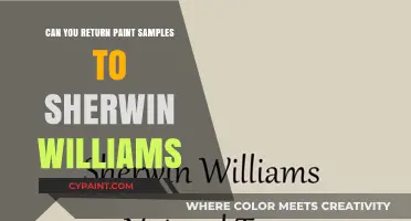 Sherwin-Williams Paint Sample Returns: A Comprehensive Guide