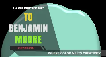 Returning Tinted Paint to Benjamin Moore: A Comprehensive Guide